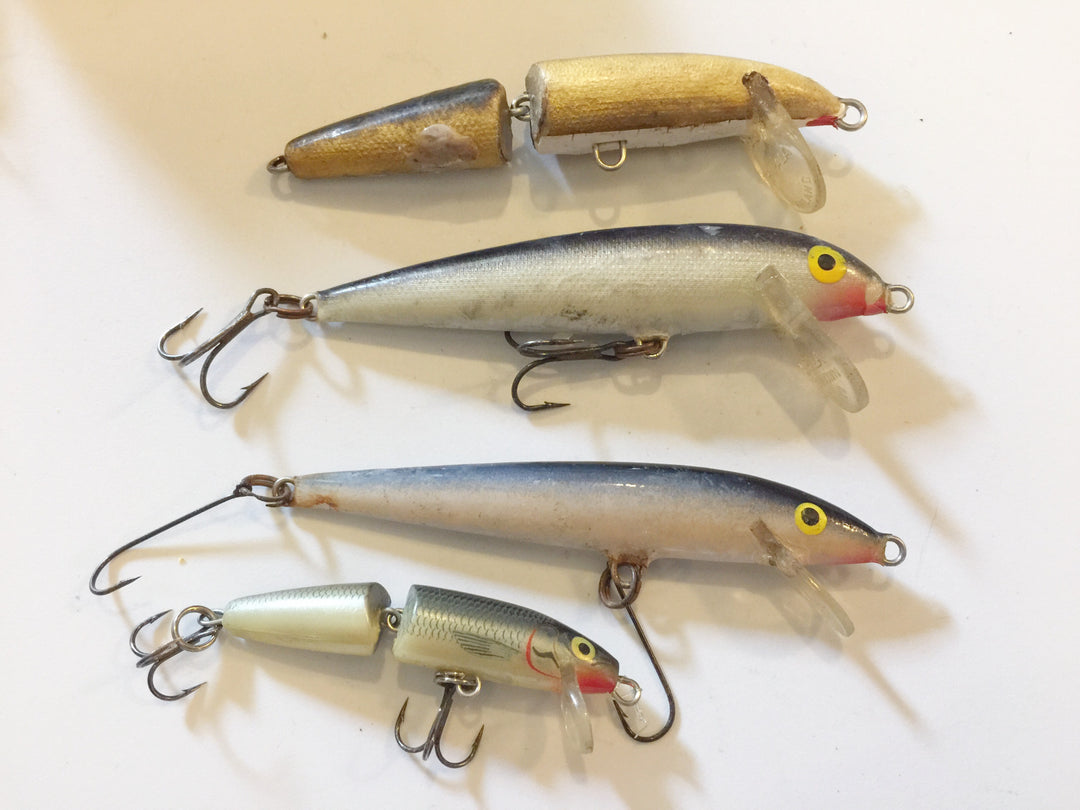 Rapala Fishing Lures Grab Bag Lot of 4!