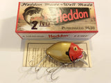 Heddon 9630 2nd Punkinseed GDRH Gold Red Head Color New in Box