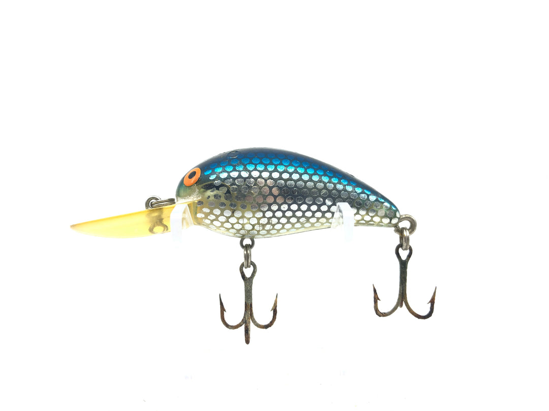 Bomber Model A 6A Color #87 3D Silver/Blue Screwtail