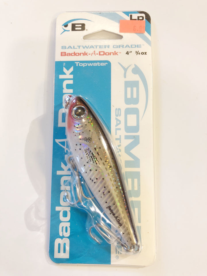 Bomber Badonk-A-Donk New on Card Speckled Trout Color