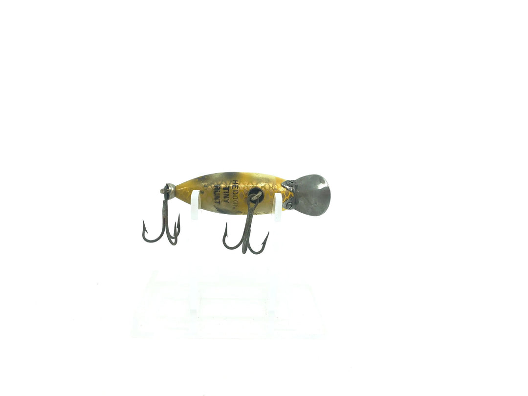 Heddon Tiny River Runt 350 FF GFYBS Fish Flash Goldfish, Yellow with Black Spots Color