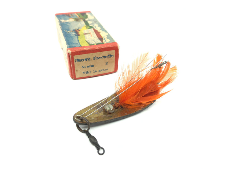 Abu Record Favourite Spoon Sweden with Box Vintage Lure