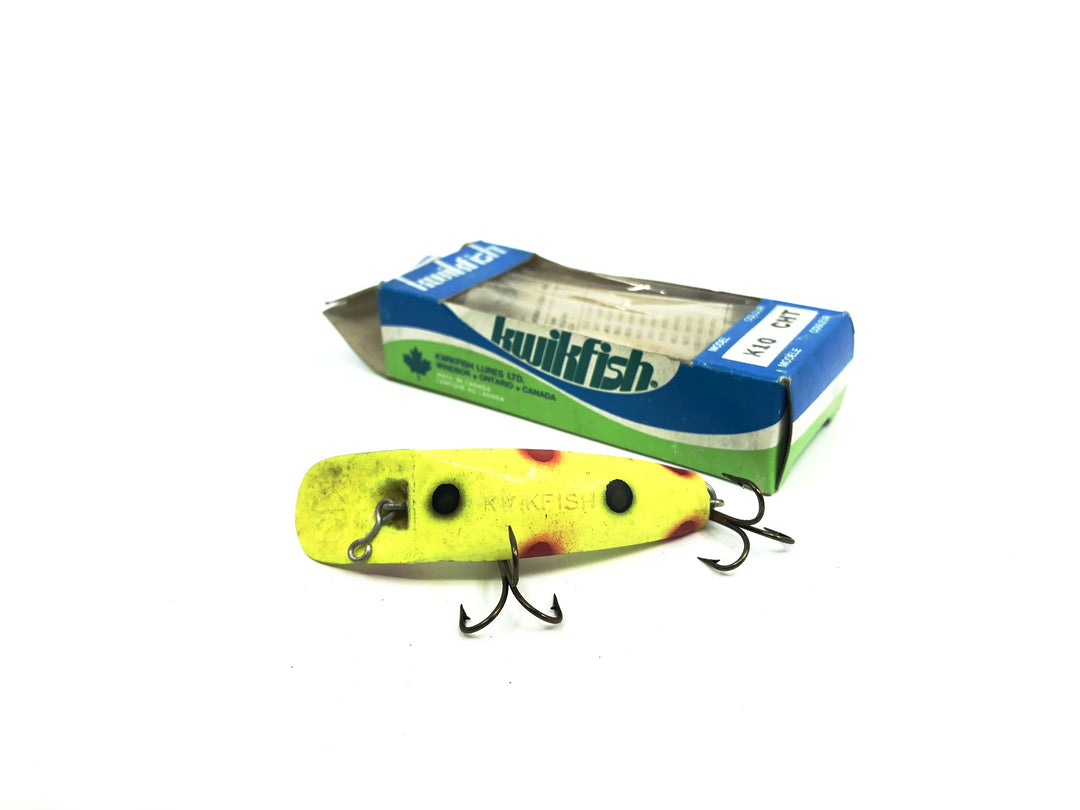 Pre Luhr-Jensen Kwikfish K10 CHT Chartreuse Color New in Box Old Stock