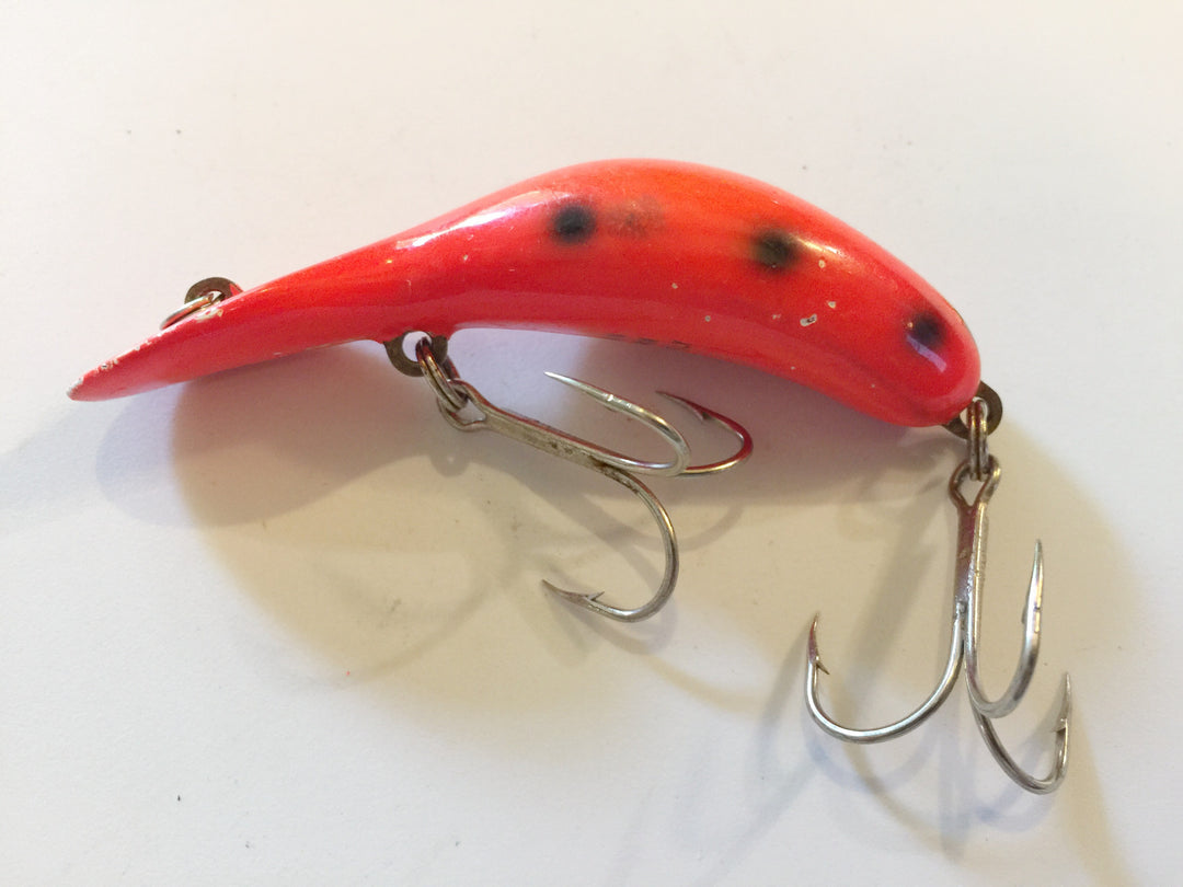 Heddon Magnum Tadpolly Orange with Black Dots