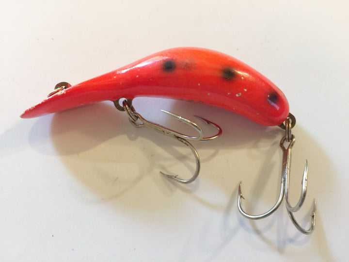 Heddon Magnum Tadpolly Orange with Black Dots