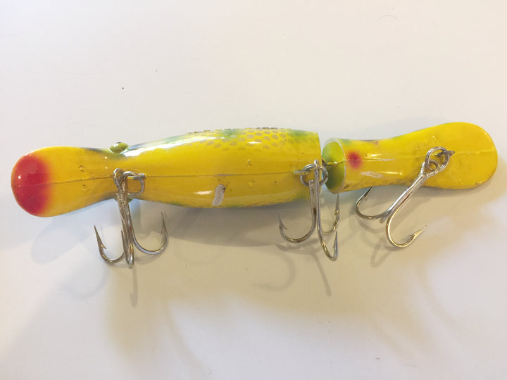 Drifter Tackle The Believer 8" Jointed Musky Lure Yellow Perch Pattern