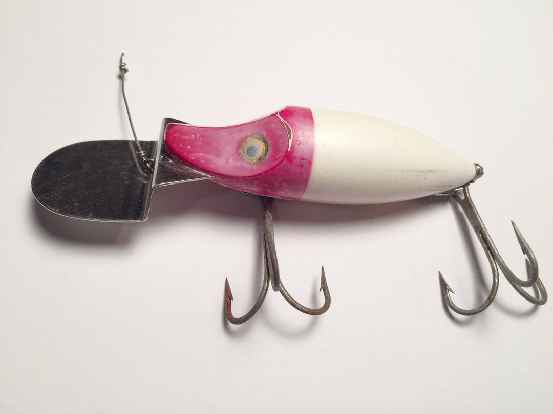 Heddon River Runt Go Deeper Red and White