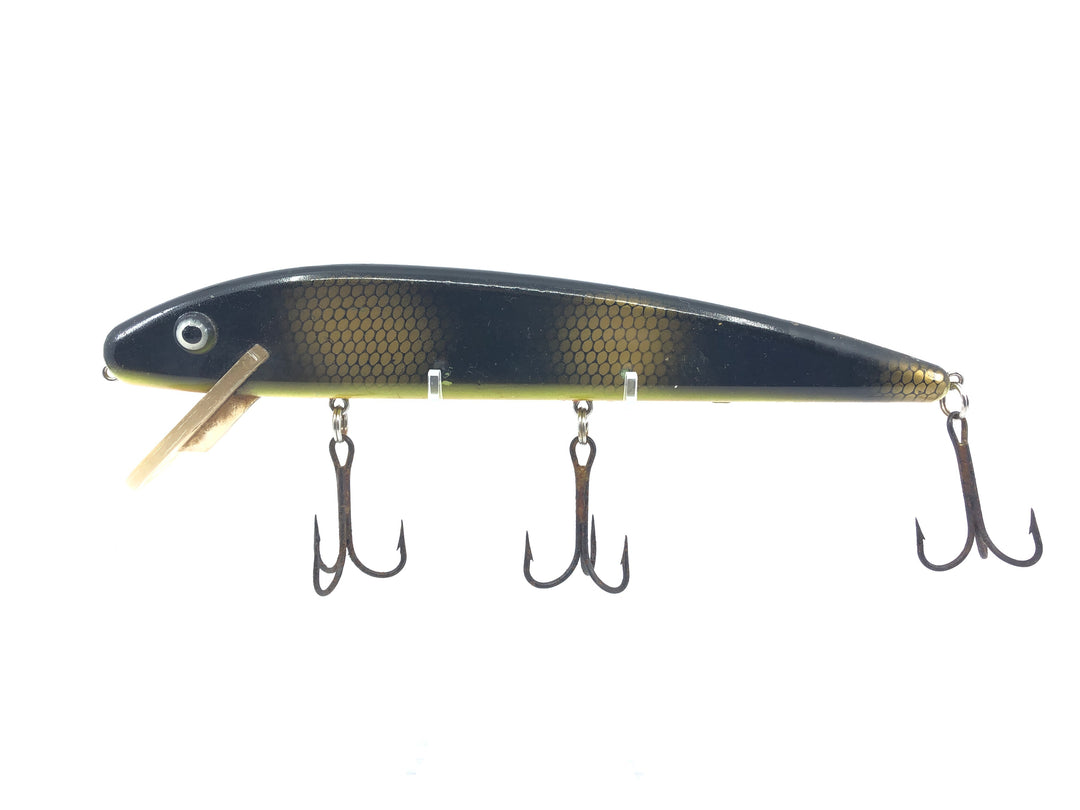 Grandma Musky Lure M-9 04 Black Perch Color
