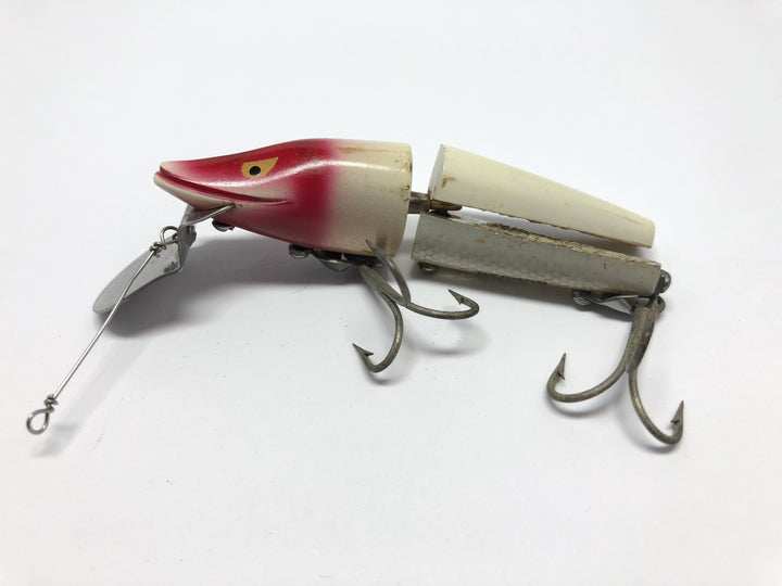 Heddon Scissor Tail Lure in Red and White Color