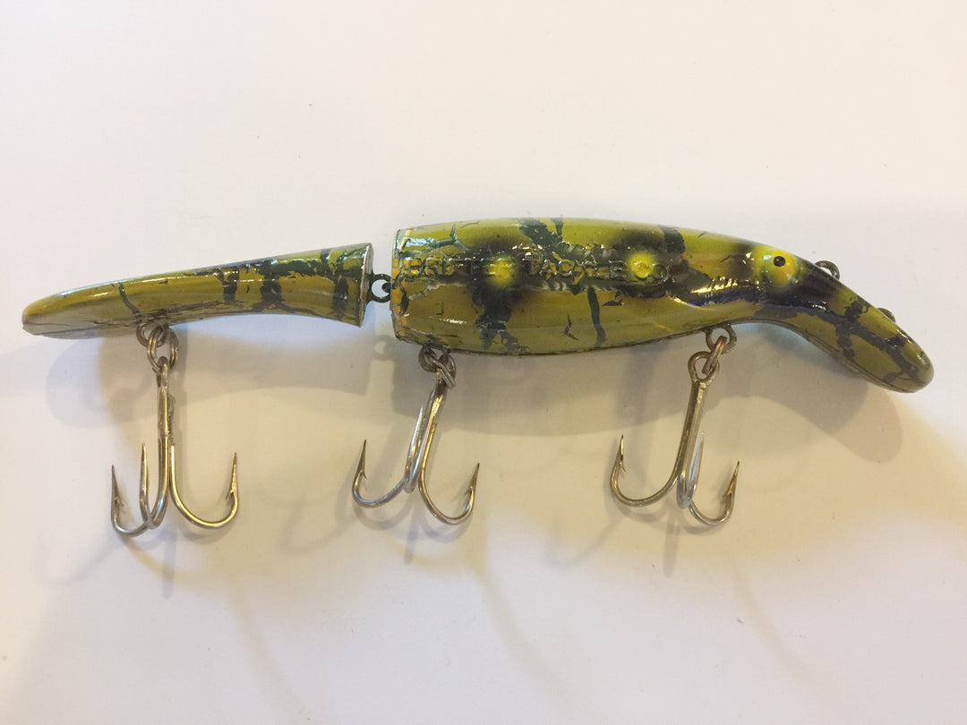 Drifter Tackle The Believer 8" Jointed Musky Lure Weed Frog Pattern