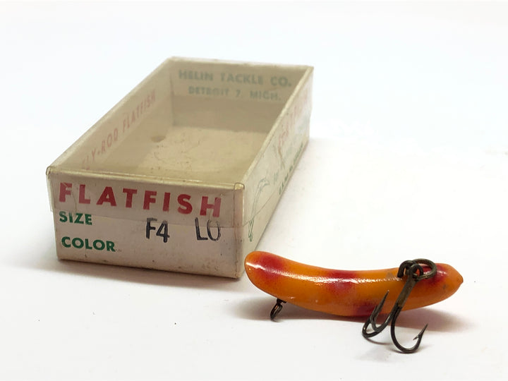 Helin Flatfish F4 LO (Light Orange) with Box