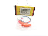 Lazy Ike Walleye Assassin Hot Tiger Orange Color New on Card