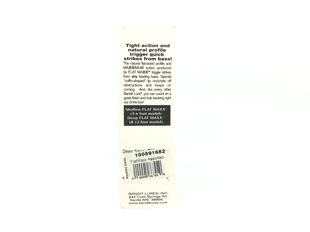 Bandit Flat Maxx Shallow Avocado Splatter Color New on Card FMS1B06