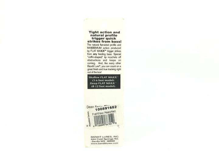 Bandit Flat Maxx Shallow Avocado Splatter Color New on Card FMS1B06