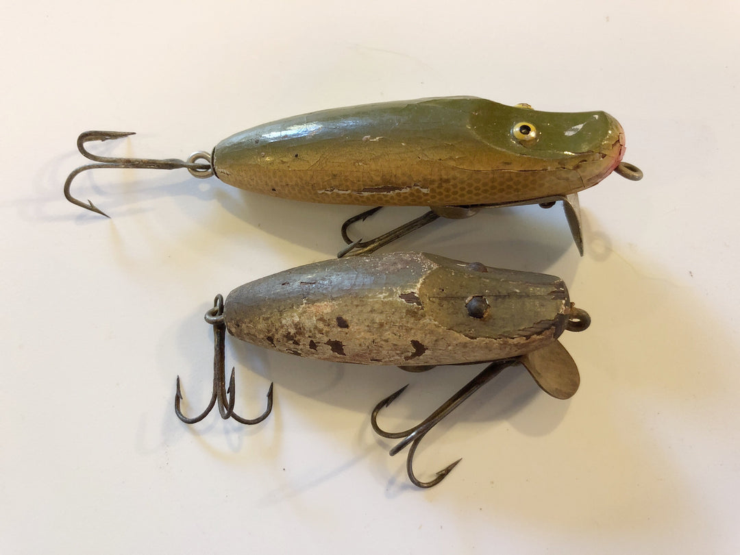 Paw Paw Lot of Two Antique Lures