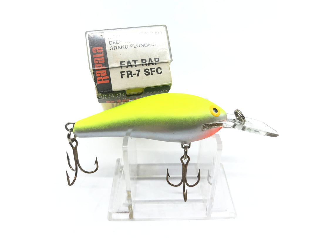 Rapala Rattlin' Fat Rap RFR-7 SFC Color Lure New in Box