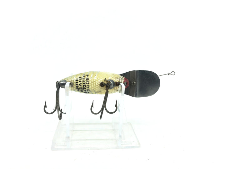 Heddon Go-Deeper River Runt Spook D9110 XRW White Shore Minnow Color