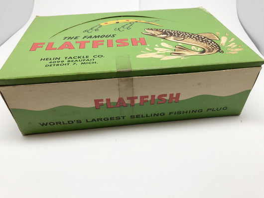 Helin Flatfish Dealer Box of 12 T4 SPL Silver Plated Color Lures New i – My  Bait Shop, LLC