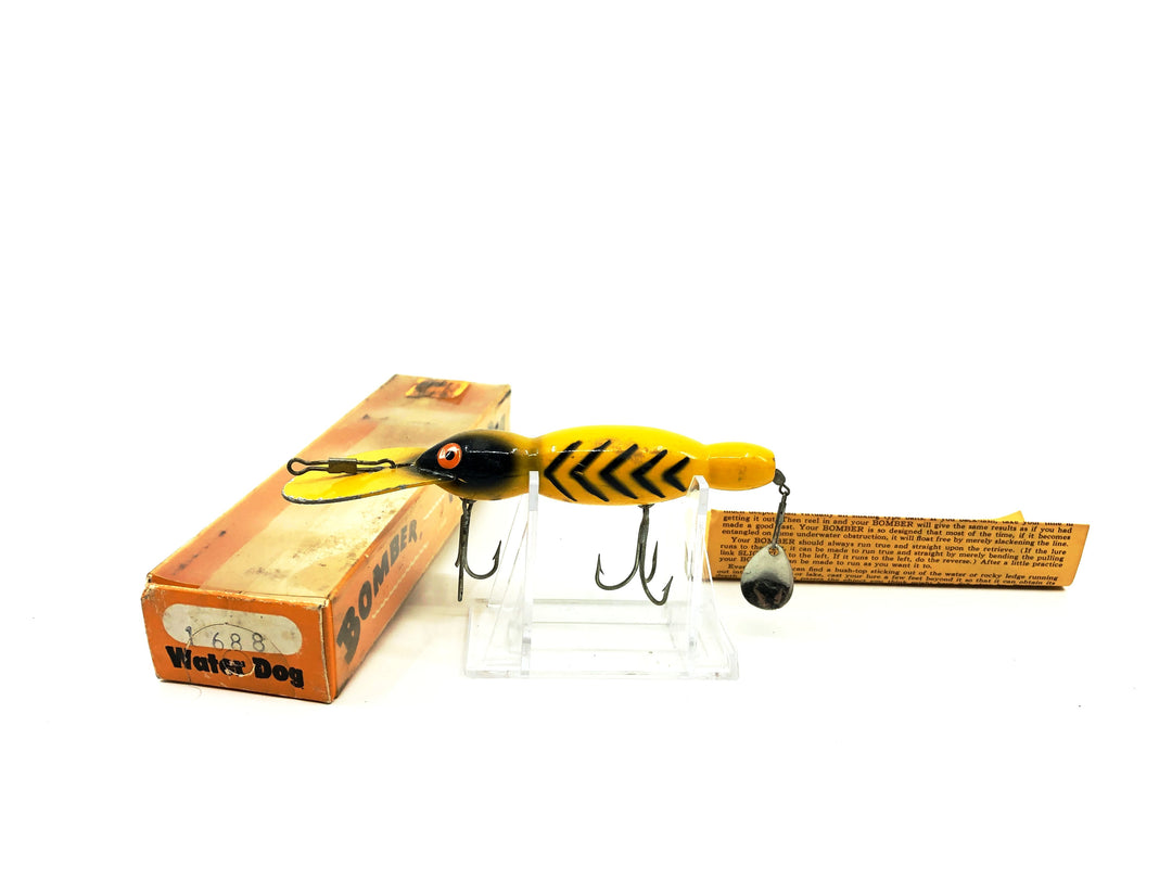 Bomber Water Dog 1620 Yellow/Black Ribs Color with Box