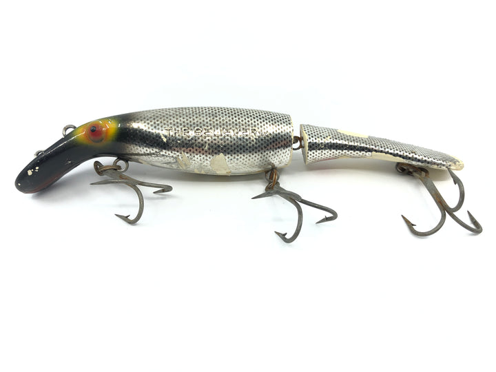 Drifter Tackle The Believer 8" Jointed Musky Lure Color 24 Chrome Scale