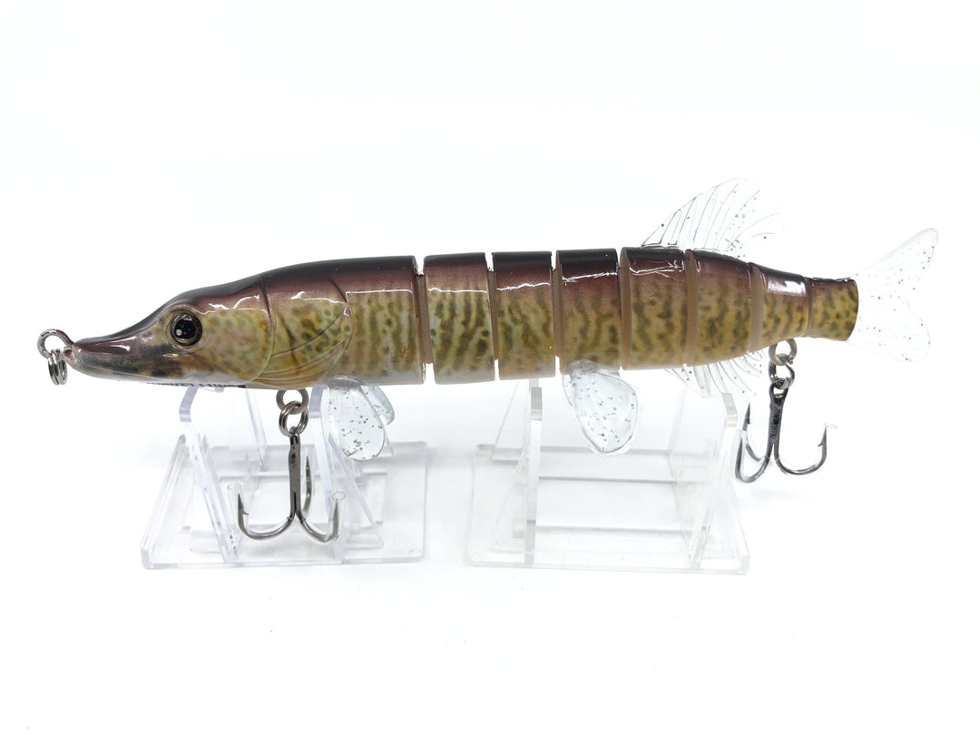 Mother Nature Lure Life Like Swimbait Tiger Muskellunge Color New in Box