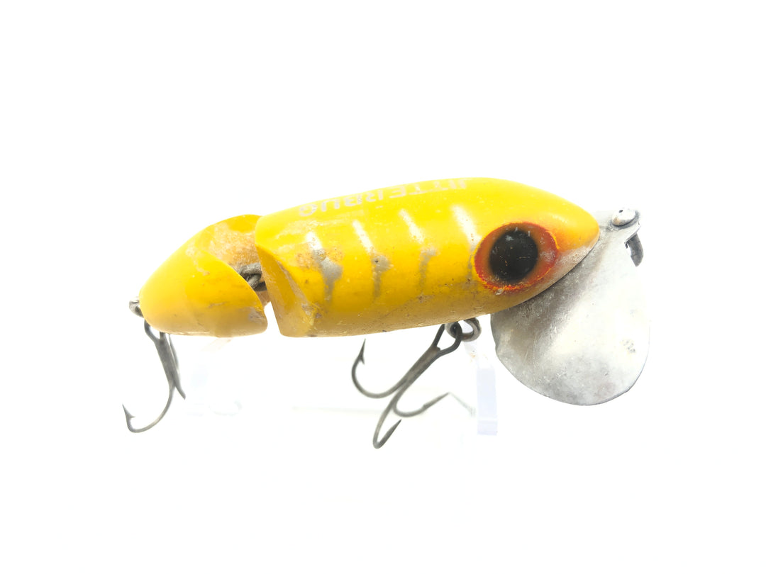 Arbogast Jointed Jitterbug Yellow Color