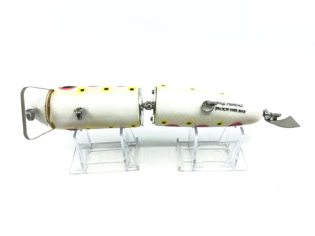 D&G Custom Jack 'n the Box Musky Lure Strawberry Color Exclusive