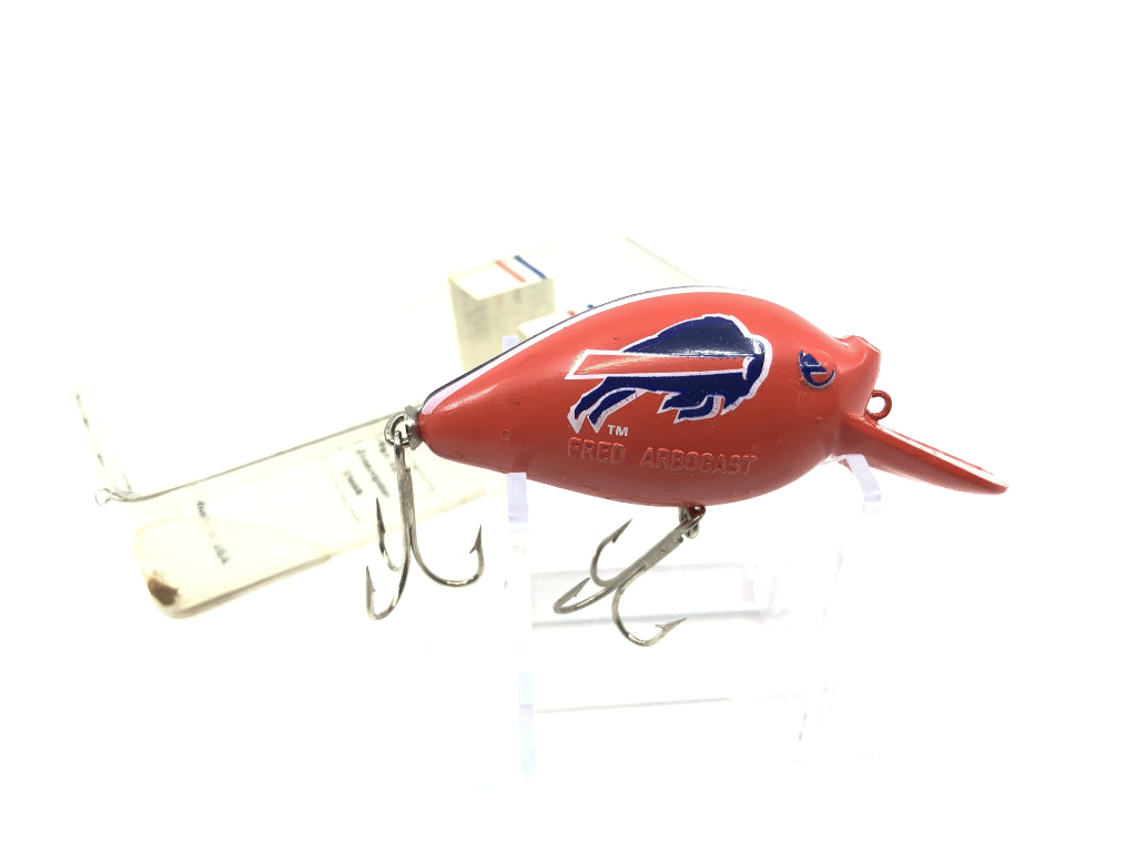 Arbogast Pugnose NFL Buffalo Bills Fishing Novelty Lure with Box