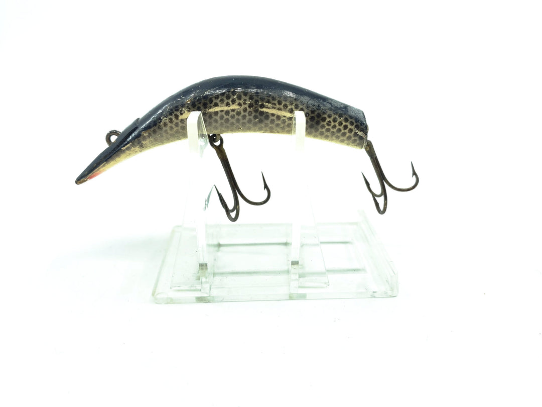 Lazy Ike KL-3 BLS Black Scale Wooden Lure