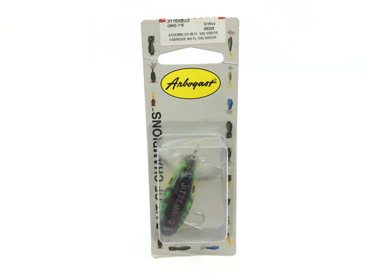 Arbogast Fly Rod Jitterbug New on Card