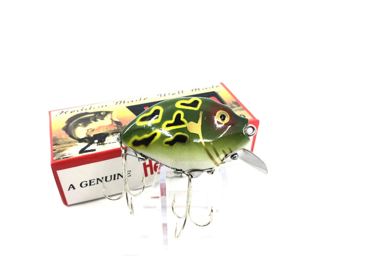 Heddon 9630 2nd Punkinseed X9630DGLF Dark Green Lunny Frog Color New in Box