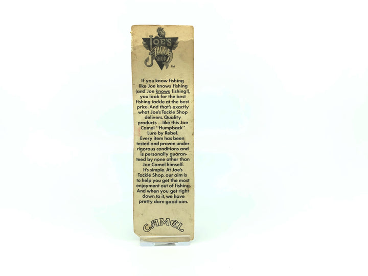 Rebel Joe Camel Novelty Diving Lure on Card