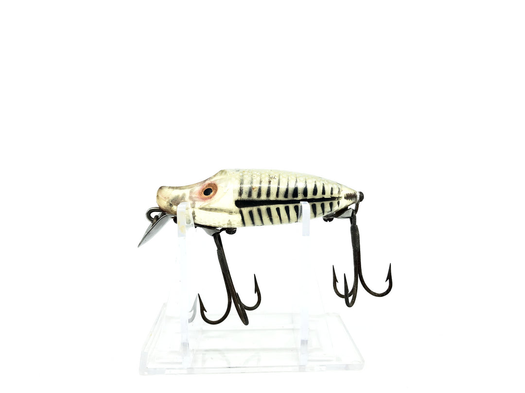 Heddon River Runt Spook Sinker 9110 XRS Silver Shore Color