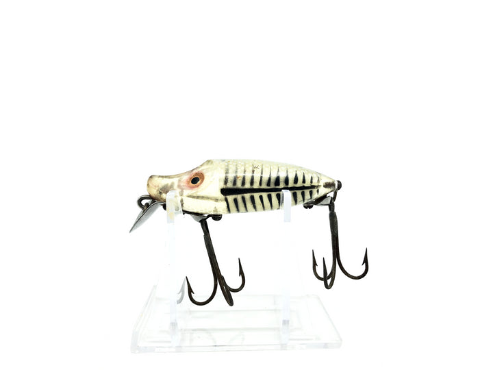 Heddon River Runt Spook Sinker 9110 XRS Silver Shore Color