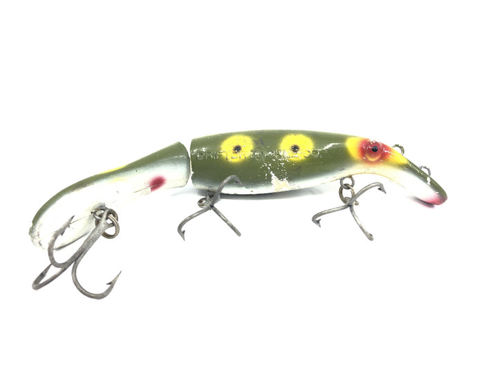 Drifter Tackle The Believer 8" Jointed Musky Lure Color Light Frog