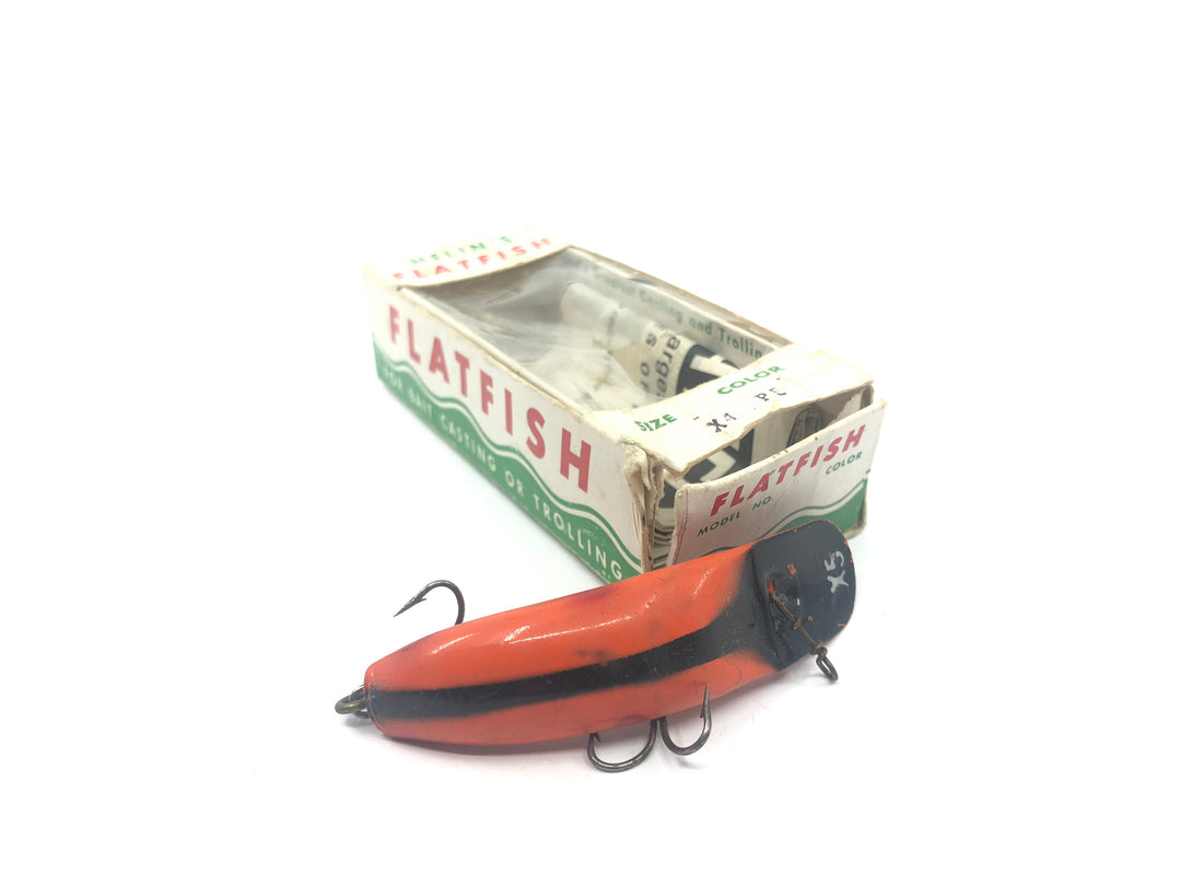 Helin Flatfish X4 Orange with Blackwith with X4-PE Box