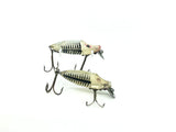 Heddon River Runt Spook Sinker 9110 XRS Silver Shore Combo
