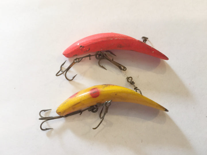 Helin Flatfish Lot of 2 F7 lures