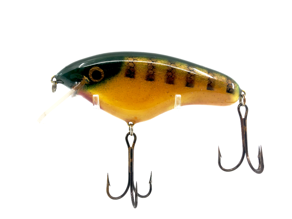 Crane 105 Musky Lure Green Perch Yellow Belly Color