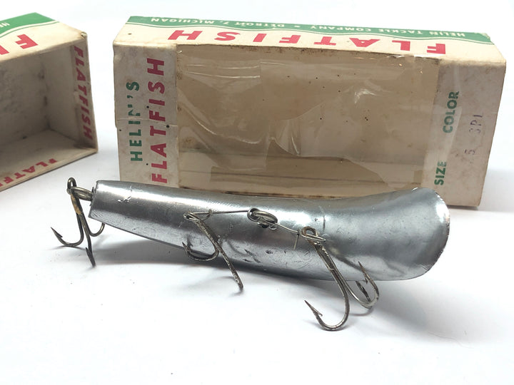 Helin Flatfish U20 SPL (Silver Plated) with Box