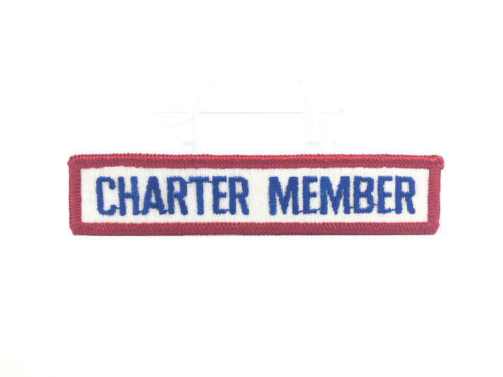 Charter Member Fishing Patch