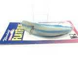 Worden's Helin Flatfish M-2 Musky Size Blue White Scale New on Card