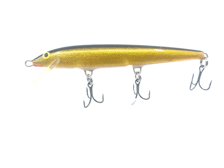 Original Rapala Floating Minnow Black and Gold Large