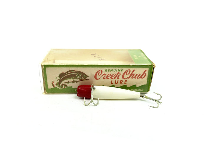 Creek Chub 9000 Ultra Light Darter 9002, Red/White Color, with Box