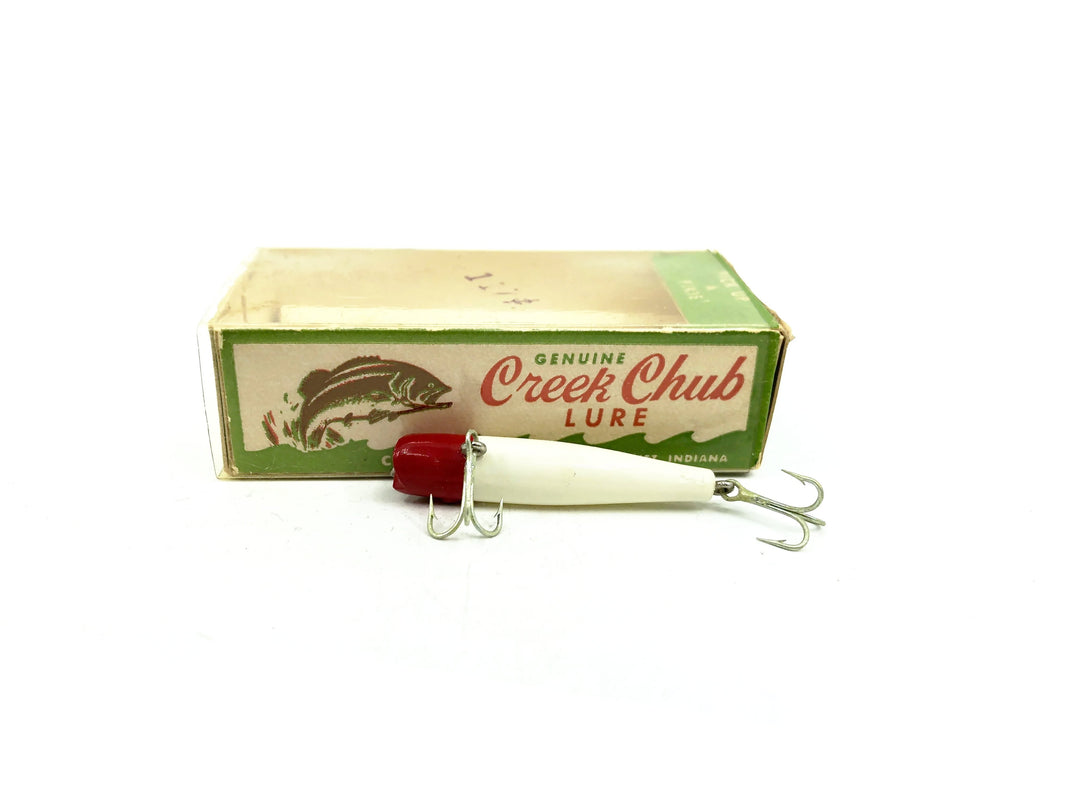 Creek Chub 9000 Ultra Light Darter 9002, Red/White Color, with Box