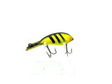 Arbogast Mud Bug, Yellow/Black Ribs Color