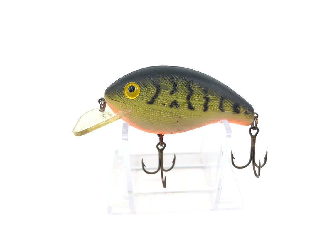 Rebel Mini-R F94R OCS Color Chartreuse Black Back & Stripes Orange Belly Color Squarebill
