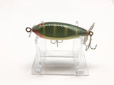 Spinning Injured Minnow Green Stripe and Scale Color