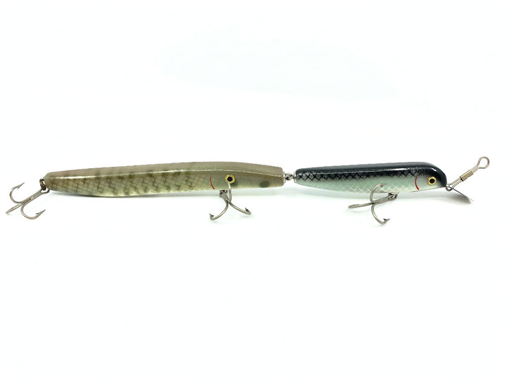 Alzbaits Musky Chaser Jointed Musky Lure Pike and Cisco Color SIGNED!