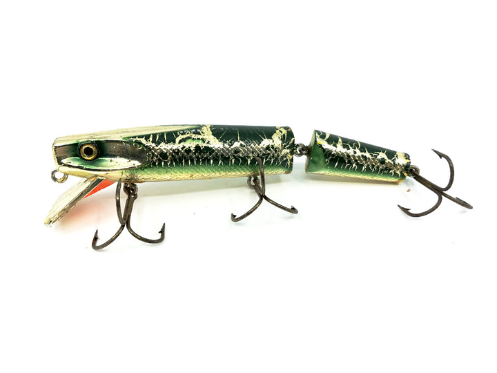 Wiley 6 1/2" Jointed Musky King Jr. in Green and Gold Foil Color